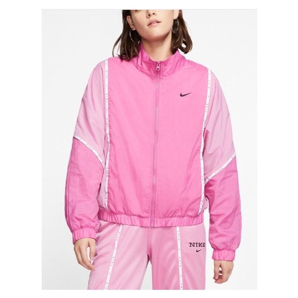 pink nike windbreaker